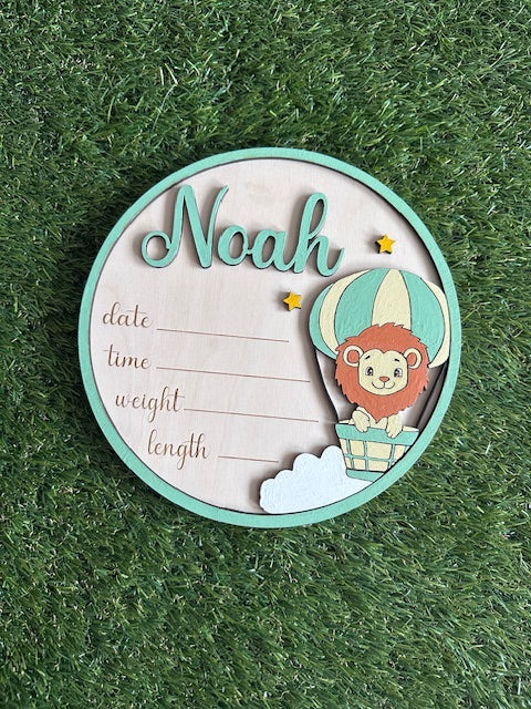 Lion Hot Air Balloon