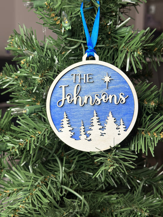 Family Name Ornament
