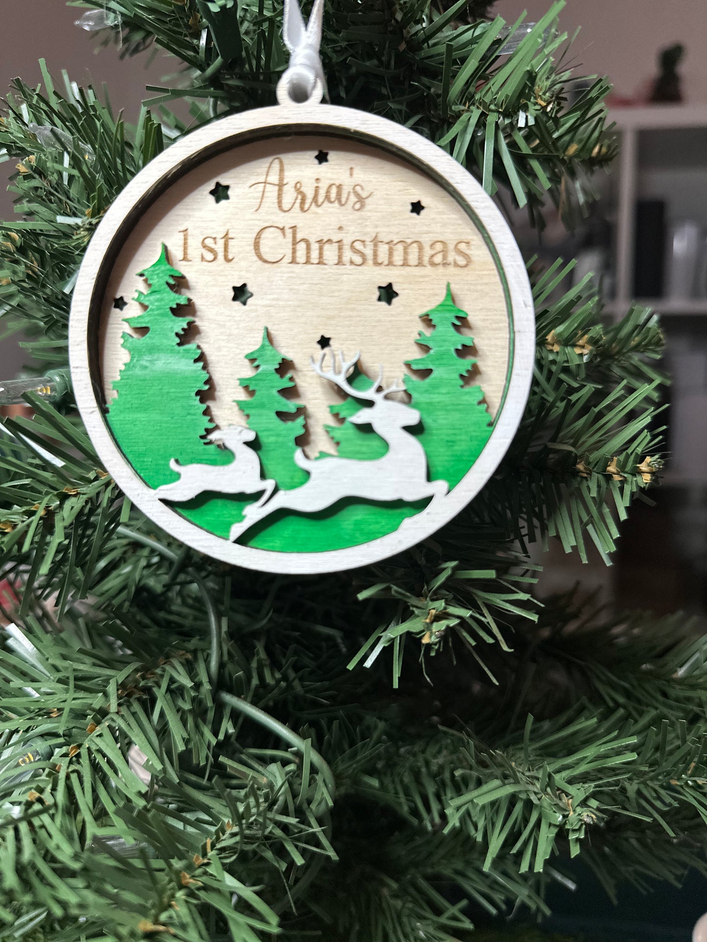 Personalized Baby’s 1st Christmas Ornament