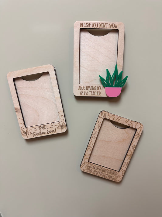 Magnetic Picture Frames for Teachers