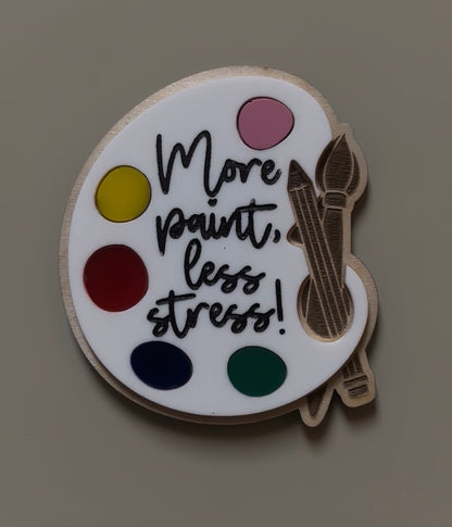 Acrylic Teacher Appreciation Magnets