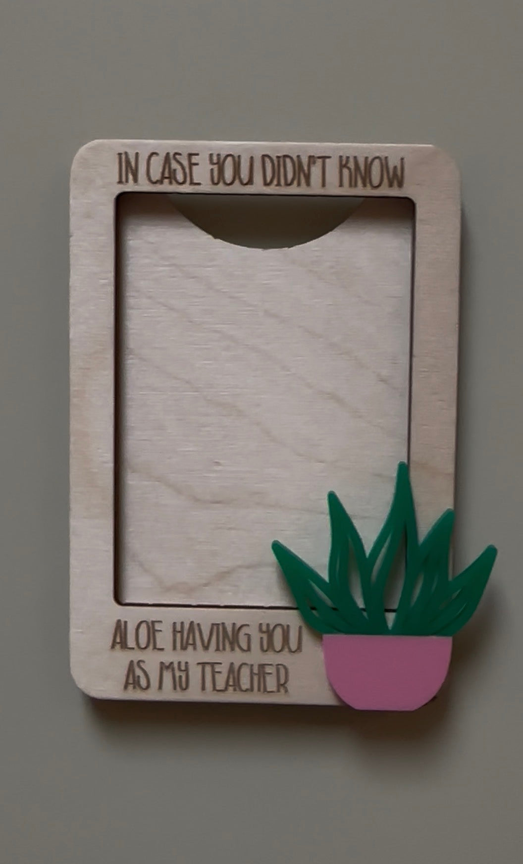 Magnetic Picture Frames for Teachers