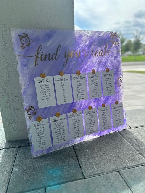 Butterfly 15s Seating Chart
