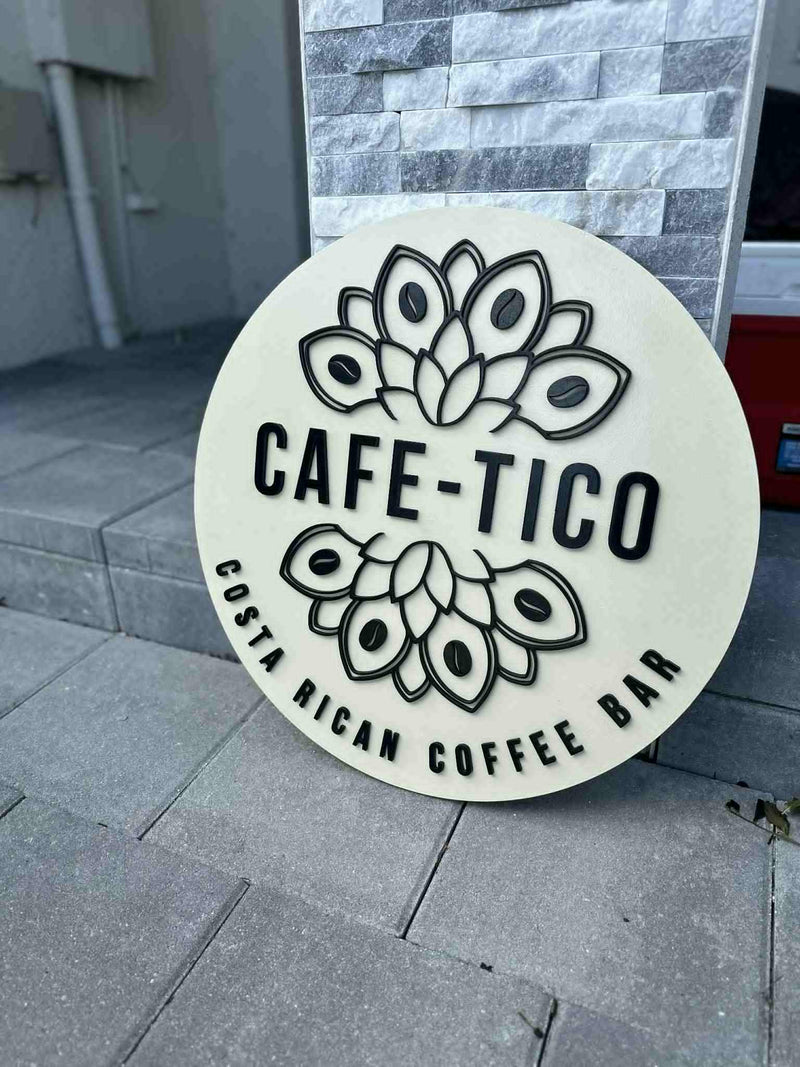 Cafe-Tico Coffee Bar Logo